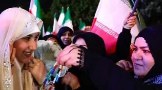 جشن عروسی زوج اهوازی در تجمع شبانه/ تصاویر