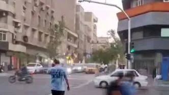 نخستین تصاویر از طوفان امروز در تهران