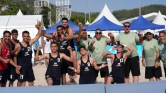 بازی های ساحلی سانیا؛ پنجمین برد متوالی تیم ملی هندبال