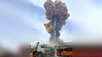 تصاویری دیده‌نشده از حادثه انفجار در بندر رجایی