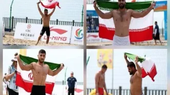 تیم ملی کشتی ساحلی ایران قهرمان آسیا شد