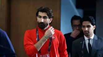 علیرضا بیرانوند در کنفرانس مطبوعاتی بازی شباب‌الاهلی خبر ساز شد