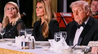 عکس جالب از ترامپ بعد از اتفاقات هتل هیلتون