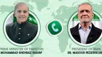 گفت‌وگوی تلفنی شهباز شریف و پزشکیان