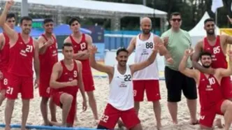 دومین پیروزی هندبال ساحلی ایران در سانیا