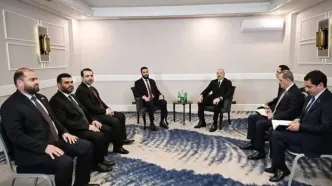 علی‌اف و الشرع بر اهمیت حل‌وفصل اختلافات از راه‌های دیپلماتیک تأکید کردند