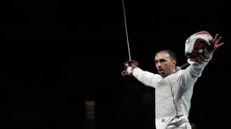 اختصاصی آوش؛ بلیت بازگشت المپین شمشیربازی از آمریکا + عکس