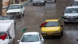 بارش باران در برخی از نقاط کشور/کاهش دما در نوار شمالی
