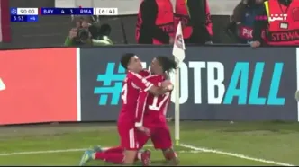 ویدیو: گل چهارم بایرن مونیخ به رئال مادرید توسط میشل اولیسه