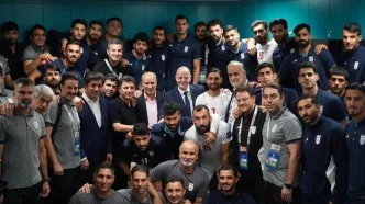 پرچم ایتالیا به جای ایران در نمایشگاه جام جهانی