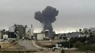 جزئیات دود عظیم بر فراز آسمان خرمشهر پس از حمله هوایی به ۲ شرکت کشتی سازی