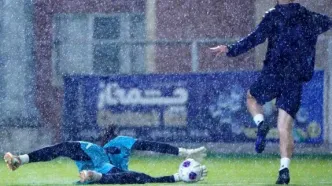 ملی‌پوشان در جدال با طوفان؛ تمرین پرفشار در کمپ تیم‌های ملی با هدایت قلعه‌نویی