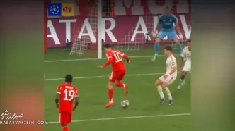 ویدیو| ۴ پاس گل برتر هفته لیگ قهرمانان/ دو سهم برای بایرن مونیخ