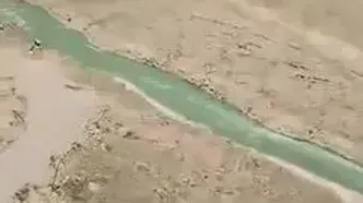 سطح آب رودخانه هیرمند بالا آمد