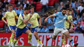 منچسترسیتی 2-1 ساوتهپتون ؛ تیم پپ با کامبک در فینال