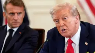 ترامپ به مهمانی شام مکرون دعوت شد