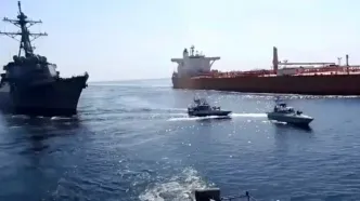 پاسخ نیروی دریایی سپاه به تیراندازی نیروهای آمریکا به کشتی تجاری ایران