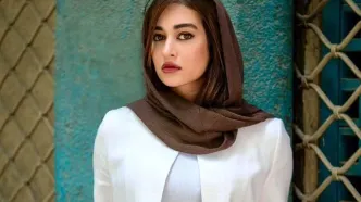 سفر در زمان؛ «مه‌لقا می‌نوش» در کنار «بهنام تشکر» در پشت‌صحنه سریال «نیکان»