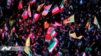 اجتماع مردمی در چهلمین شب شهادت رهبر معظم انقلاب