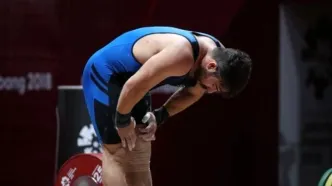 نمایش ضعیف کیانوش رستمی در وزنه‌برداری قهرمانی اروپا