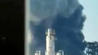 آتش‌سوزی در بزرگ‌ترین پالایشگاه نفت مکزیک