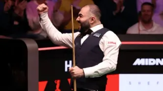 باخت ترامپ به حسین وفایی، ستاره اسنوکر ایران/ ویدئو