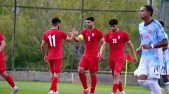 برتری پرگل تیم ملی فوتبال ایران در مقابل کاستاریکا