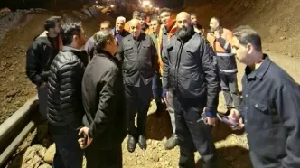 بازگشایی آزادراه پردیس- تهران پس از حادثه رانشی