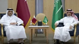 رایزنی وزرای خارجه قطر و عربستان درباره آتش‌بس ایران و آمریکا