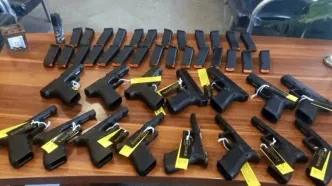 کشف ۳۲ قبضه کلت کمری که راهی یزد شده بود