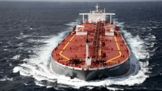 ابرنفتکش ایرانی به هند رسید