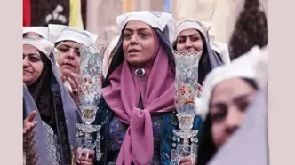 سفر در زمان؛ «مهرالنساء» در پشت صحنه سریال بانوی عمارت؛ سال 96