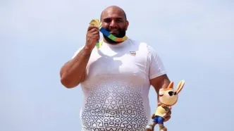 نخستین مدال طلای بازی‌های ساحلی آسیا تقدیم به حسن عجمی بختیاروند