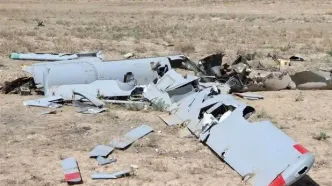 انهدام پهپاد آمریکایی ـ صهیونی در آسمان استان مرکزی