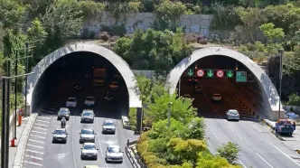 هر دو مسیر تونل رسالت امشب مسدود است