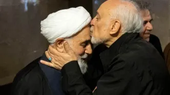 تصاویر؛ چهره‌های سیاسی در مراسم بزرگداشت مادر همسر ناطق نوری