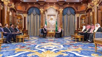 دیدار ولیعهد عربستان و رئیس دولت موقت سوریه