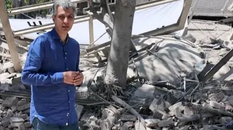 بازدید عادل فردوسی‌پور از دانشگاه صنعتی شریف