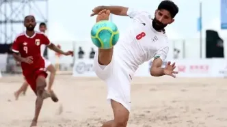 لغو بازی فوتبال ساحلی ایران در مسابقات آسیا