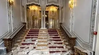 زخم جنگ/ هدیه ویژه ترامپ و نتانیاهو موجب تخریب سعدآباد شد/ ویدئو