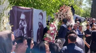 مراسم چهلمین روز درگذشت حمید هیراد برگزار شد/هنرمندان یادش را گرامی داشتند