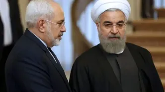 فحاشی به ظریف و روحانی در تجمع شبانه مشهد