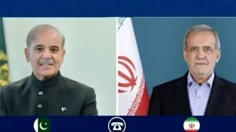 گفتگوی تلفنی پزشکیان با نخست وزیر پاکستان