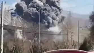 انفجار پل B1 کرج از زاویه جدید