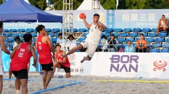 هندبال ساحلی ایران با شکست تایلند فینالیست شد