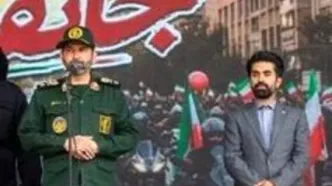 ژست متفاوت فرمانده ارشد سپاه در خیابان/ سردار حسن زاده موتورسوار شد + عکس