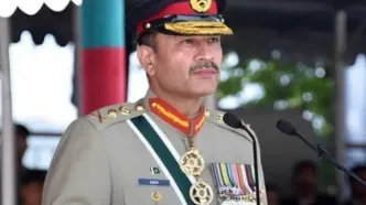 فرمانده ارتش پاکستان هم راهی تهران شد