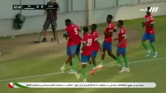 ویدیو: گل اول گامبیا به ایران توسط عمر کولی