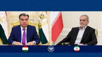 گفت‌وگوی تلفنی روسای جمهور ایران و تاجیکستان