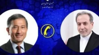 تماس تلفنی وزیر خارجه سنگاپور و عراقچی